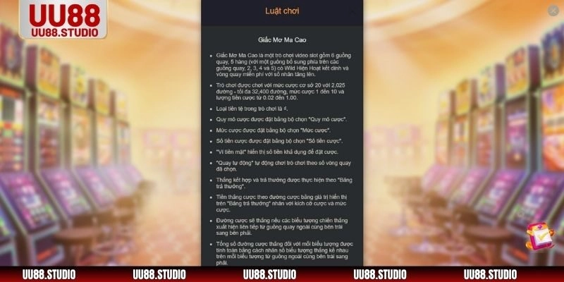 Chia sẻ kinh nghiệm chơi Giấc Mơ Ma Cao từ cao thủ